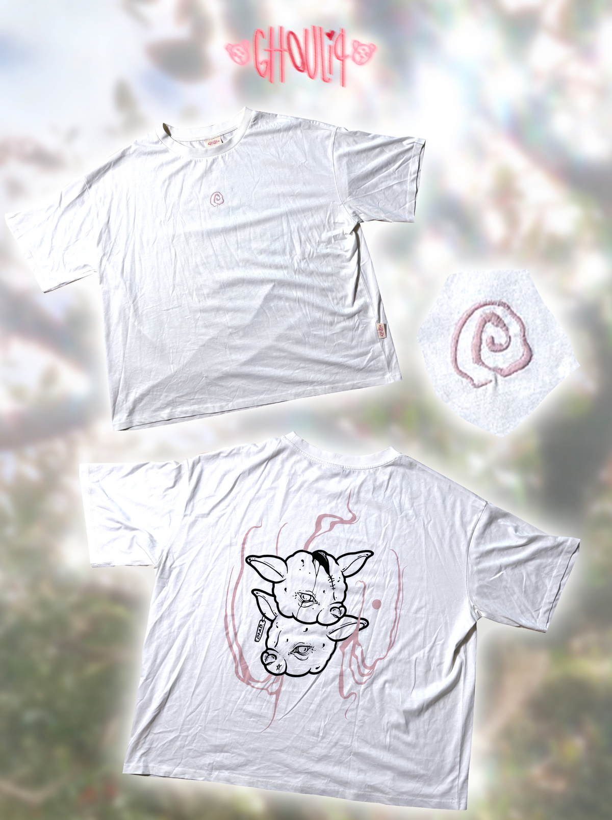 ☆s0ft-white-l4mb-shirt!