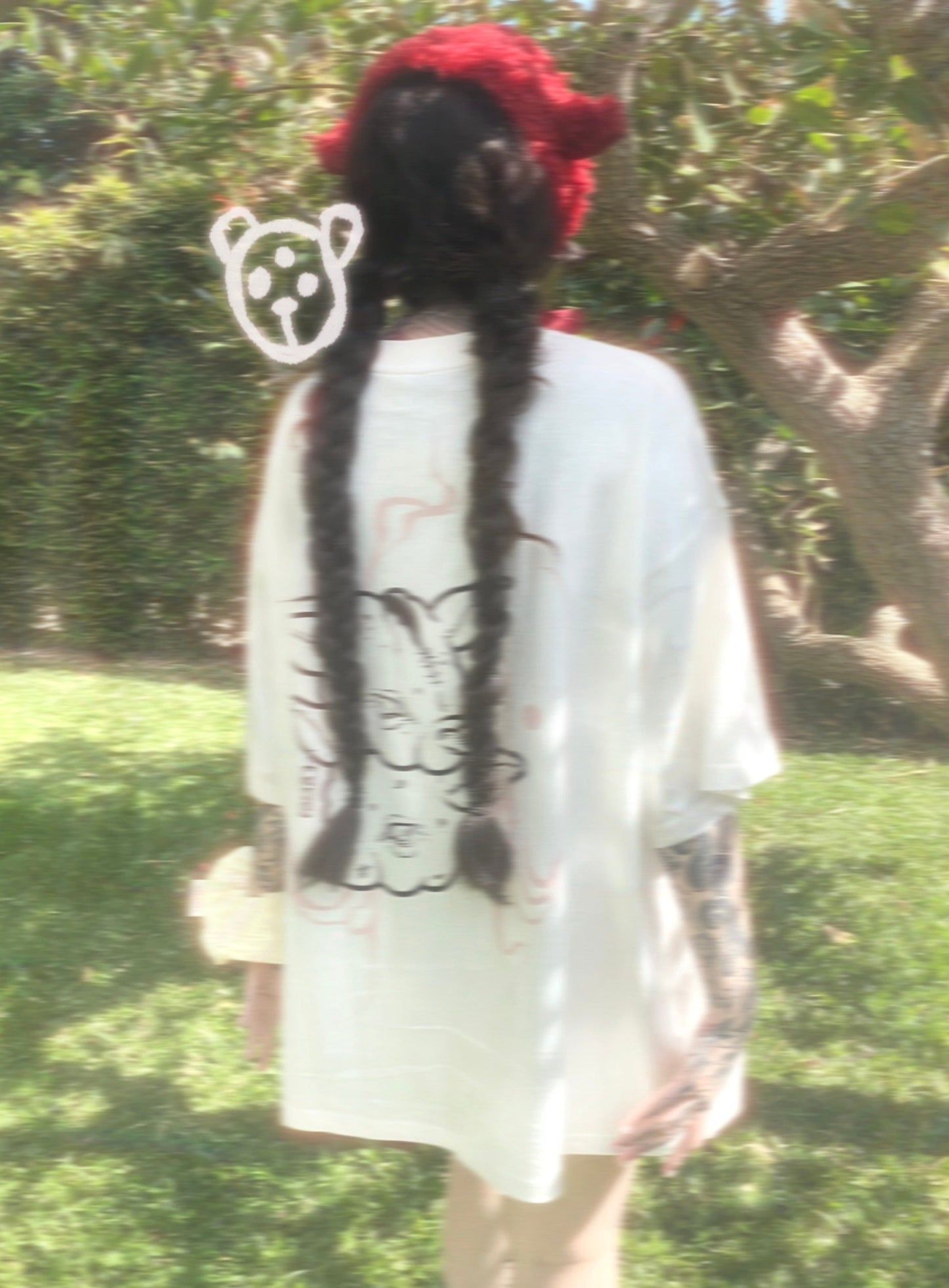 ☆s0ft-white-l4mb-shirt!